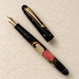 Pilot Namiki Nippon Art maki-e Geisha Toyohina Tominoto FN-4M-UTO Fountain Pen