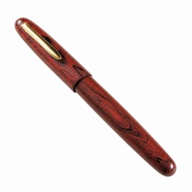 Eboya Houju M size, Tanshin Red 14k fountain pen