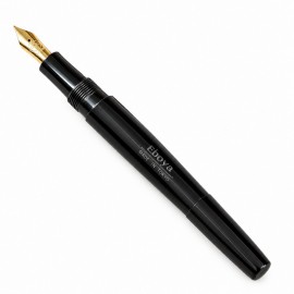 Eboya Hakobune S size Black fountain pen
