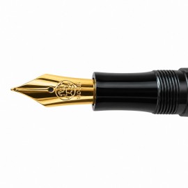 Eboya Hakobune S size Black fountain pen