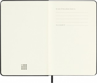 Moleskine daily diary 2027 pocket 9x14, hard cover black