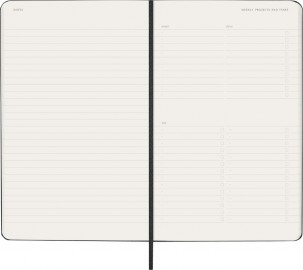 Moleskine PRO Planner 2027 Large 13x21cm, Weekly, hard cover, 12 months, Black