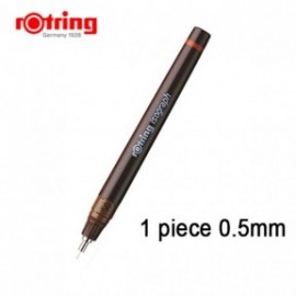 Rotring Isograph Junior Set with 3 Isograph Pens 0.2 mm  0.3 mm  0.5 mm with 1 Tikky Mechanical Pencil 0.5 mm and 4 ink cartridges