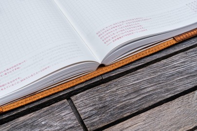 Galen Leather Slim A5 Notebook Planner Cover - Crazy Horse Brown