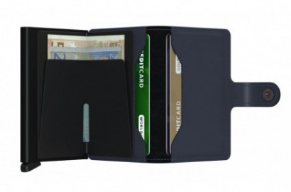 SECRID MINIWALLET MM  MATTE NIGHT BLUE