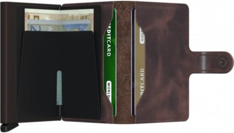 SECRID MINIWALLET MV VINTAGE CHOCOLATE S