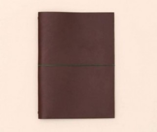 Paper Republic A4 Leather Le Portfolio Chestnut