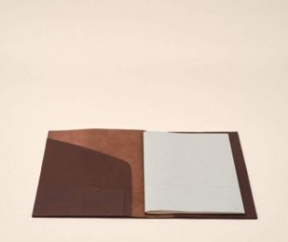 Paper Republic A4 Leather Le Portfolio Chestnut