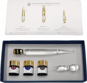 Tachikawa premium calligraphy set crystal PSCR01