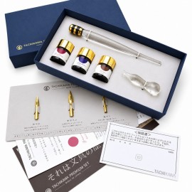 Tachikawa premium calligraphy set crystal PSCR01