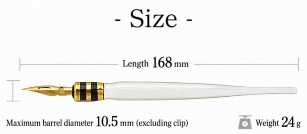 Tachikawa premium calligraphy set crystal PSCR01