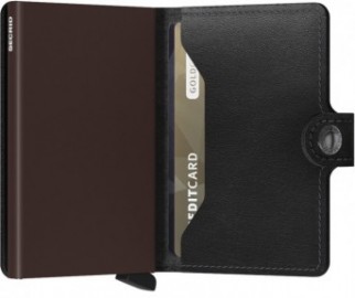 SECRID MINIWALLET M BLACK-BROWN