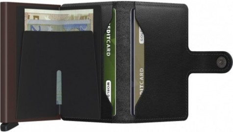 SECRID MINIWALLET M BLACK-BROWN