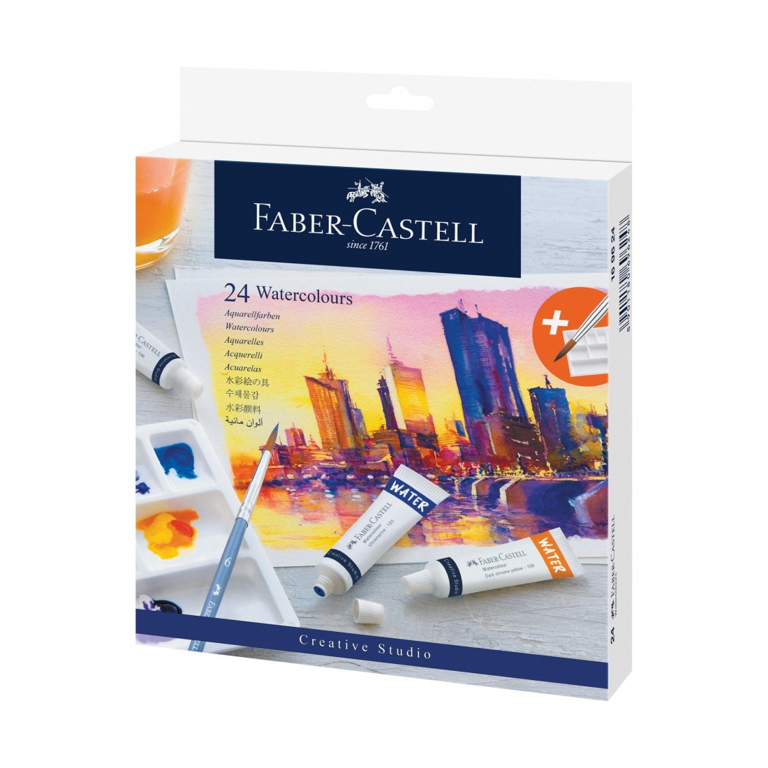 Faber Castell Watercolours box of 24 colours 169624