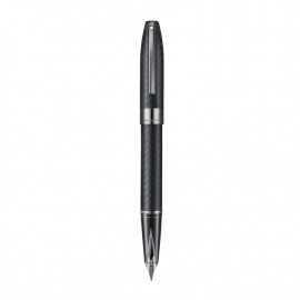 Sheaffer Legacy Chevron 9066 Matte Black Fountain Pen with PVD Gunmetal Inlaid Nib and Trims
