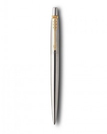 Parker Jotter Core Stainless Steel GT  ballpen and Black Pouch P