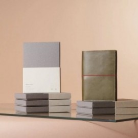 Paper Republic A4 Leather Portfolio Botany Green