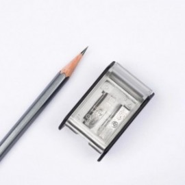 Palomino Blackwing Two-Step Long Point Sharpener White