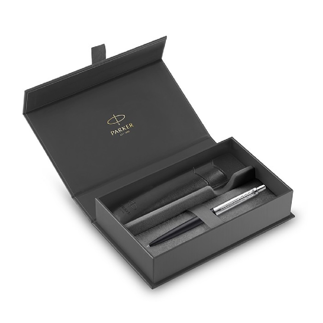 Parker Jotter XL Richmond Matte Black Balllpen and Black Pouch
