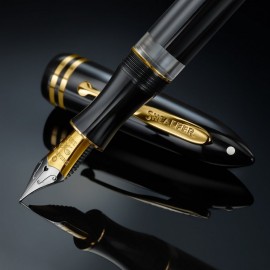 Sheaffer Balance III E893 Glossy Black with Gold trims fountain pen