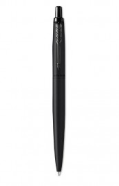 Parker Jotter XL Monochrome matte black ballpen and Black Pouch P