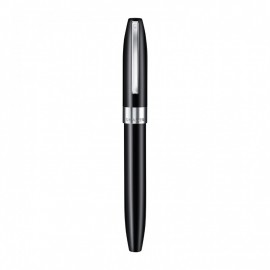 Sheaffer Legacy 9064 Glossy Black Inlaid Nib Fountain Pen with Chrome-Plated Trims