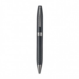 Sheaffer Legacy Chevron 9066 Matte Black Ballpoint Pen with PVD Gunmetal Trims