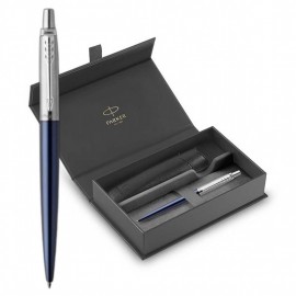 Parker Jotter Core Royal Blue CT Ballpen and Black Pouch P
