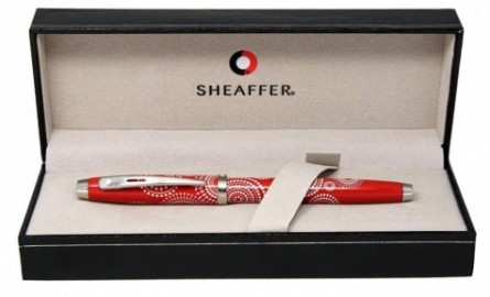 Sheaffer 100 Gloss Red pattern 9272-1 Rollerball