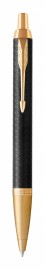 Parker IM Premium Black Gold GT Set Ballpen and Notebook PA