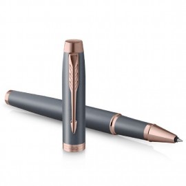 Parker IM Slate PGT Set Rollerball and Notebook