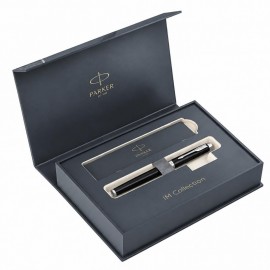 Parker IM Core Laque Black CT Rollerball Gift Pack