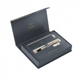 Parker IM Core Brush Metal GT Ballpen Gift Pack
