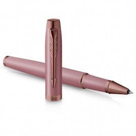 Parker IM Rosy Mauve BRT Set Rollerball and Notebook