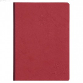 Clairefontaine Rhodia Age Bag, red, Clothbound Notebook, A5, 96 Sheets, Dot Grid, 90g, 795432C