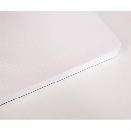 Clairefontaine Rhodia Age Bag, red, Clothbound Notebook, A5, 96 Sheets, Dot Grid, 90g, 795432C