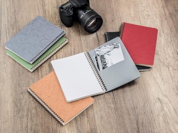 Clairefontaine Rhodia spiral  notebook A5 14,8X21cm, ruled, 90gsm, 120 pages, 785662C Red