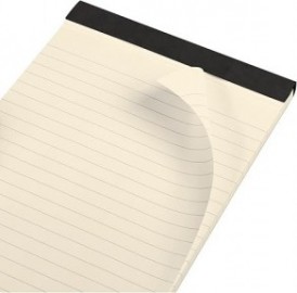 Clairefontaine Rhodia notepad, A5 21x14,8cm, Flying spirit, 140 pages, Lined, ivoire paper 90gr, black craft cover,102636