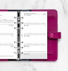 Refill Personal 2027 Ultimate Life Companion Week on two Pages 27-68319 Filofax