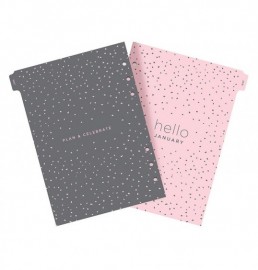 Refill A5 2027 Confetti Week on Two Pages 27-68591 Filofax