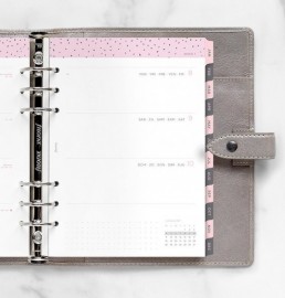 Refill A5 2027 Confetti Week on Two Pages 27-68591 Filofax