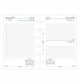 Refill Pocket 2027 Daily English 27-68241 Filofax