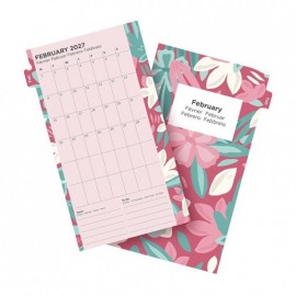 Refill Personal 2027 Floral Illustrated Diary Refill Pack 27-6341 Filofax