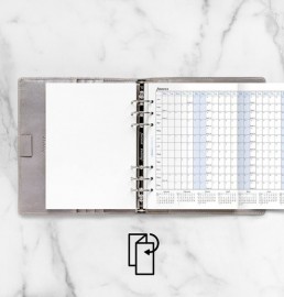 Refill A5 2027 Horizontal Planner 27-68506 Filofax