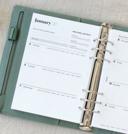 Refill A5 2027 Ultimate Life Companion Week on two Pages 27-68318 Filofax
