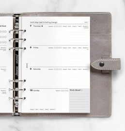 Refill A5 2027 Ultimate Life Companion Week on two Pages 27-68318 Filofax