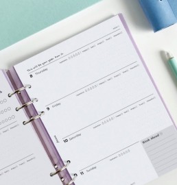 Refill A5 2027 Ultimate Life Companion Week on two Pages 27-68318 Filofax