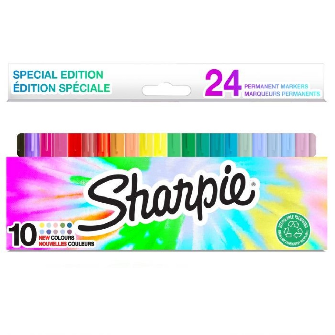 Blister 24 pcs. Permanent Markers Fine 2191250 Sharpie