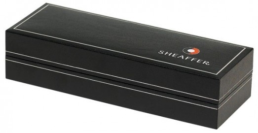 Sheaffer Intensity white gloss  body & Chrome plated spiral cap CT Rollerball  9240-1