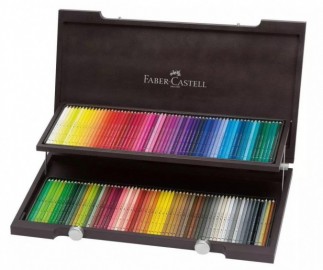 Faber Castell Watercolour pencil Albrecht Dürerl, wooden case of 120 117513